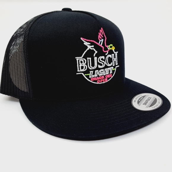 Busch Light Quack One Open Mesh Adjustable Snapback Direct Embroide… - Picture 3 of 4